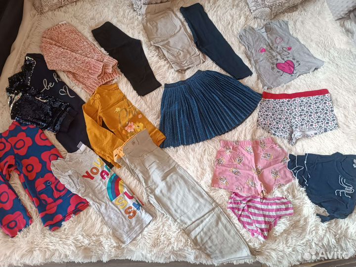 Детские вещи пакетом для девочек