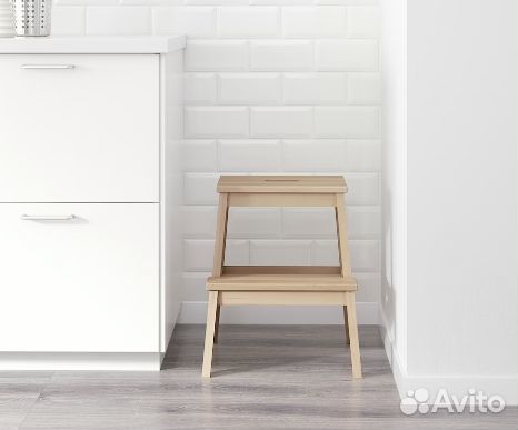 Табурет-стремянка Икеа оригинал Bekvam