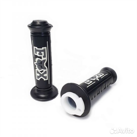 Ручки грипсы руля универсальные мото FOX D-22