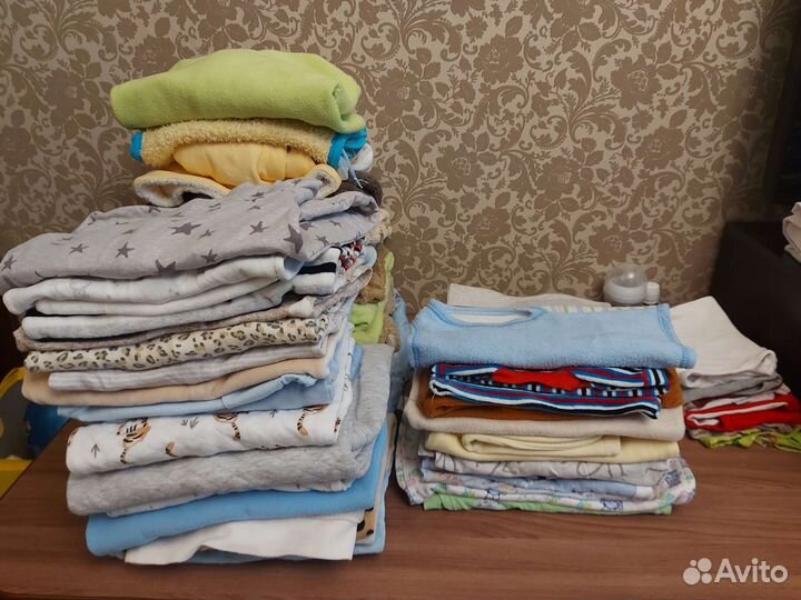 Вещи пакетом на мальчика с 0 до 6-9 мес