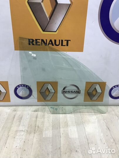 Стекло боковое двери Renault logan Прав