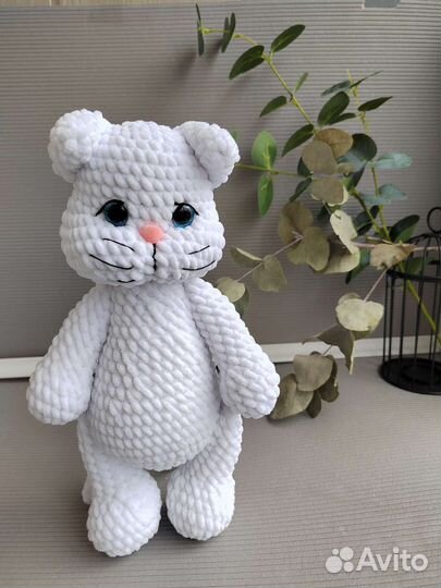 Вязаные игрушки (кот)