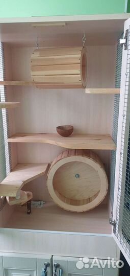 Домик для бурундука, шиншиллы, дегу