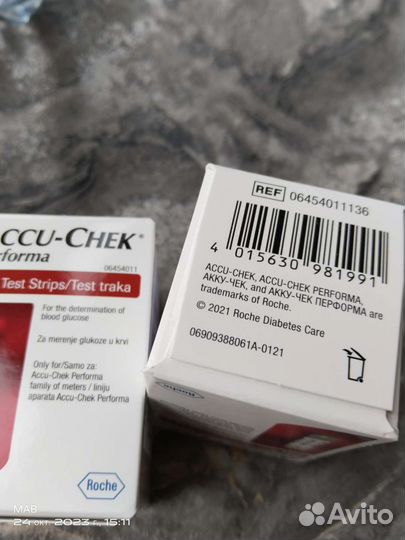 Акку-чек перформа тест полоски