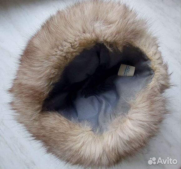 Шапка песцовая