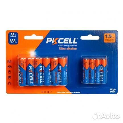 Батарейка (щелочной/алкали элемент питания) pkcell