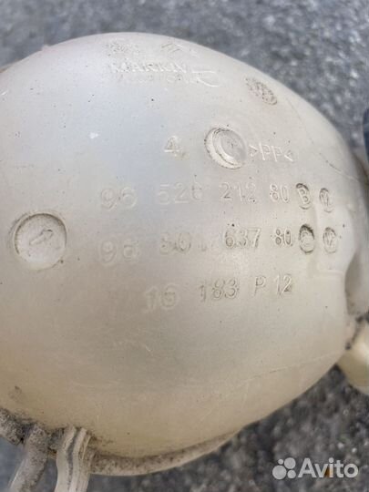 Расширительный бачок citroen c elysee