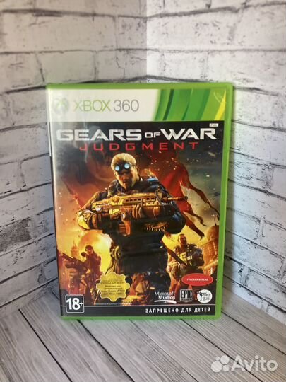Игры на xbox 360 Gears of War Judgmen
