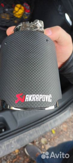 Насадка на глушитель новая