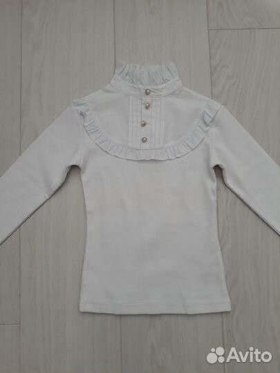 Блузка белая для девочек