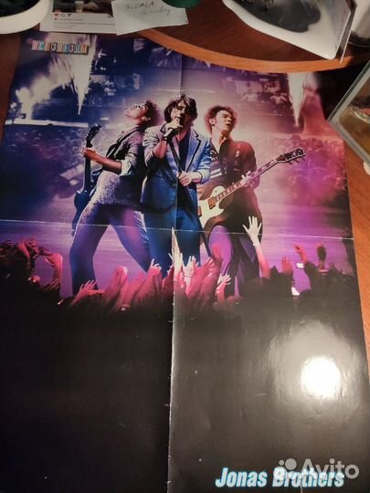 Плакат группы Jonas Brothers