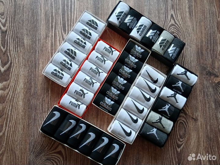 Носки Nike Adidas Lacoste Puma