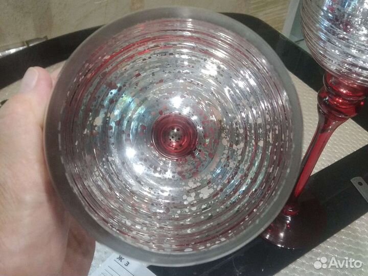 Вазы из цветного стекла,Lefard.Подарочный набор