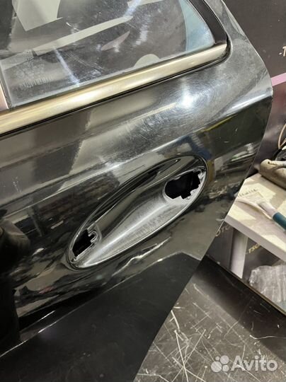 Дверь задняя левая мерседес w211 цвет 040U