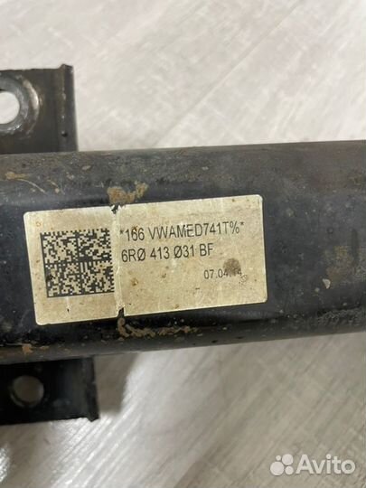 Амортизатор передний Skoda Rapid 1.6 2014