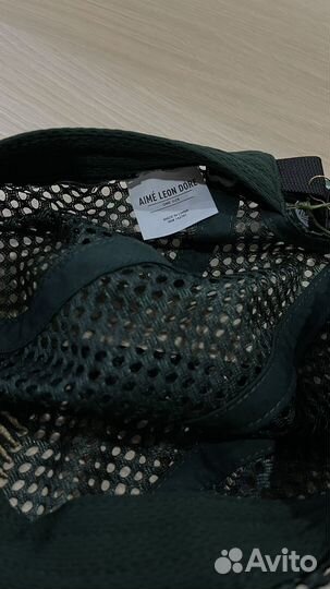 Кепка бейсболка New Balance /ALD зеленая сетчатая