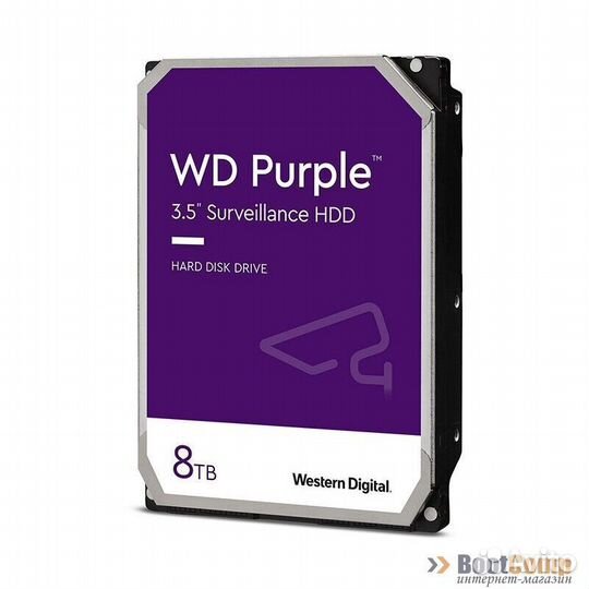 Жесткий диск 8000Gb WD WD84purz Purple