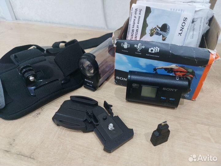 Экшн камера sony