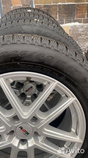R17 Platin RP 60 Winter 225/60, PCD 5x112 DIA 10