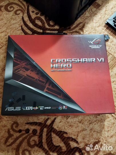 Материнская плата без процессора crosshair VI hero