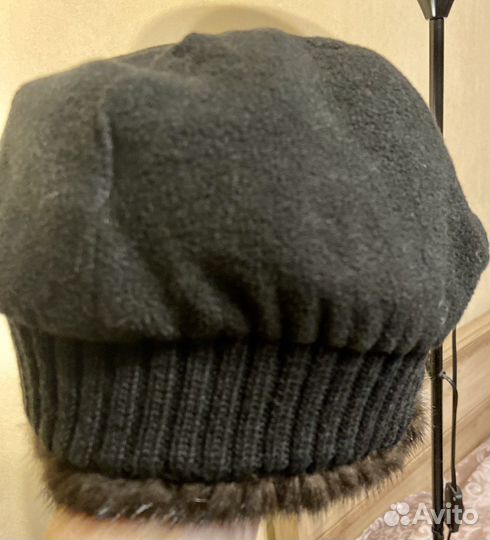 Шапка-бандана из норки