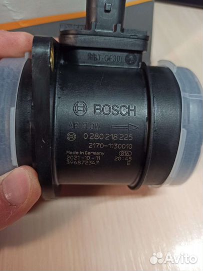 Датчик массового расхода воздуха, дмрв Bosch