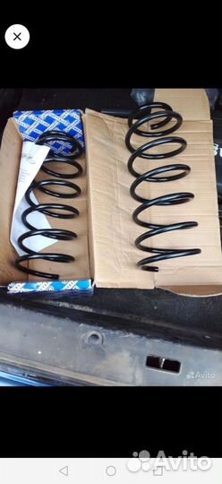 Пружины передние на шевроле ланос