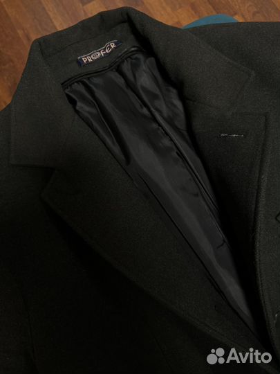 Пальто мужское демисезонное с доп подкладлм