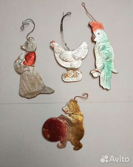 Елочные игрушки СССР