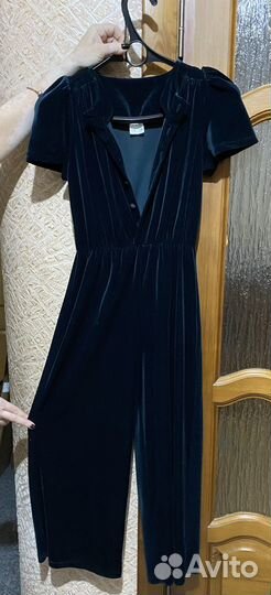 Бархатный комбинизон