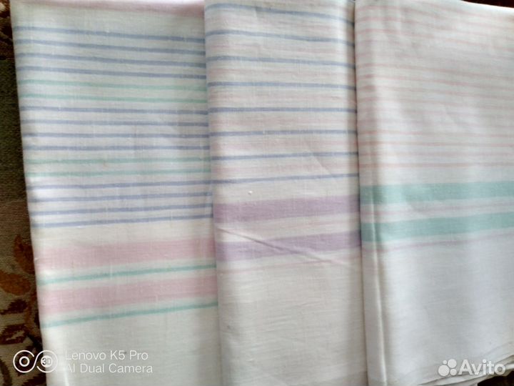 Простынь лен СССР Новые