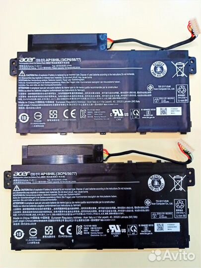 Батареи (Аккумуляторы) к ноутбукам Acer, Lenovo