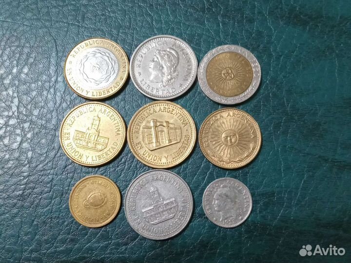 Набор монет Аргентины