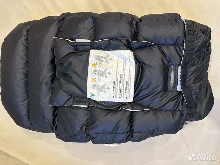 Зимний конверт в коляску stokke
