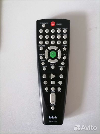 Пульт двд bbk