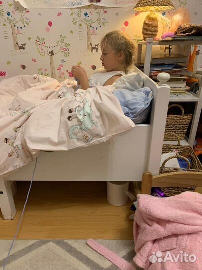 Детская кровать IKEA раздвижная