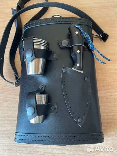 Походный набор фляжка