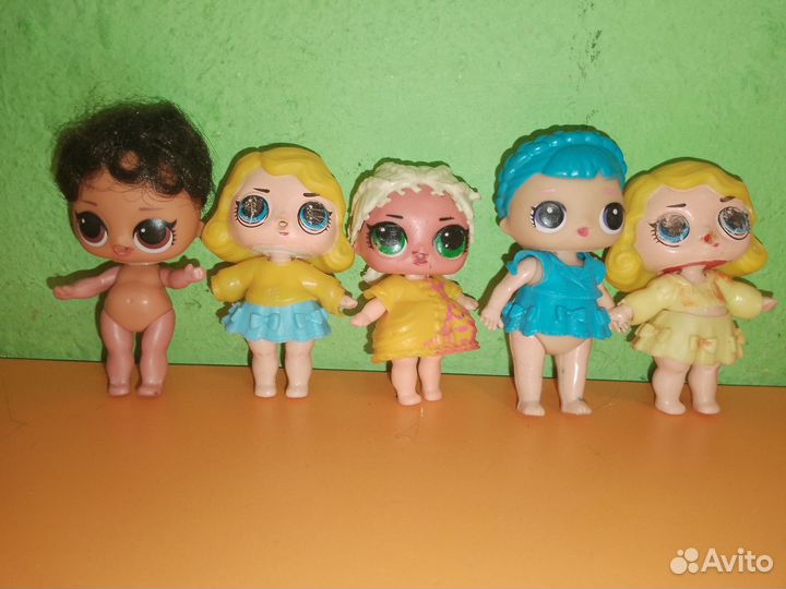Куклы lol неоригинальные и украшения