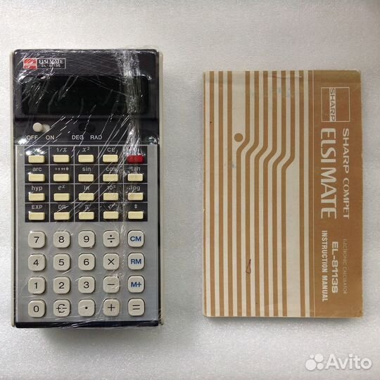 Ретро инженерный калькулятор sharp