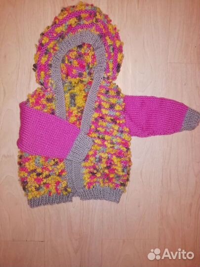 Кофта свитер худи 12-18 мес