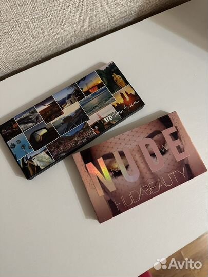 Оригинал. Huda beauty nude тени