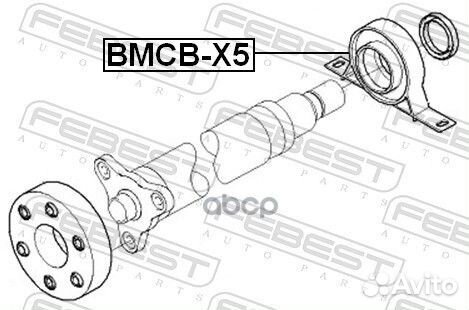 Подшипник подвесной карданного вала (BMW X5 E53