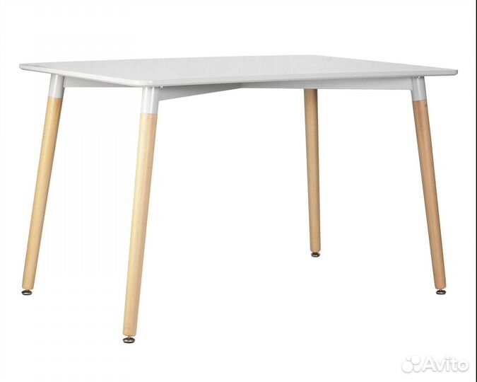 Стол обеденный serra wide (ножки светлый бук, стол