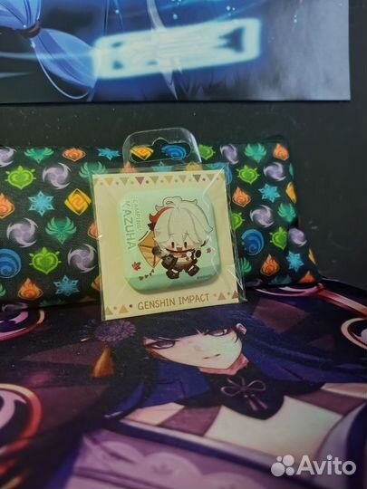 Значок Genshin Impact Camping мерч