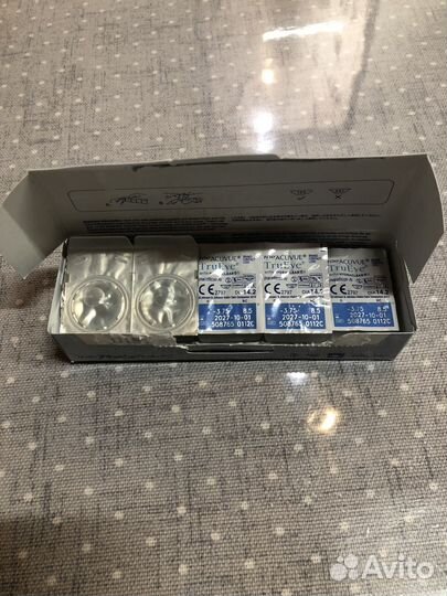 Линзы контактные однодневные acuvue