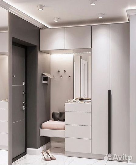 Прихожие, гардеробные, шкафы на заказ