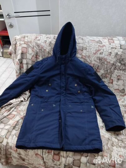 Бушлат военный офисный синий