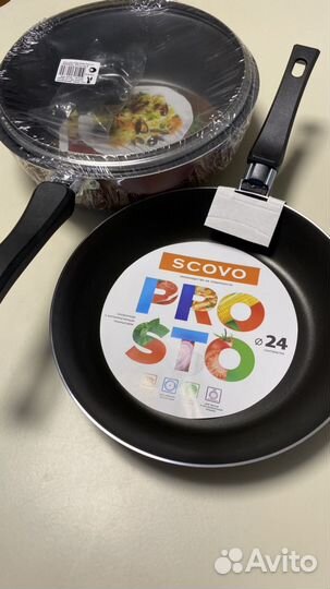 Сковорода и сотейник новые
