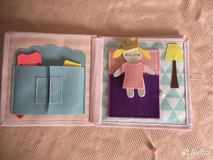 Книжка из фетра