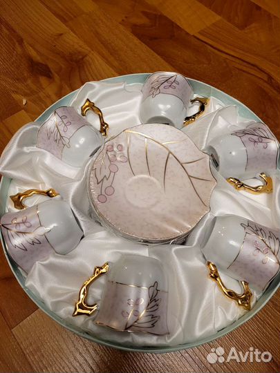 Кофейный сервиз 6 чашек